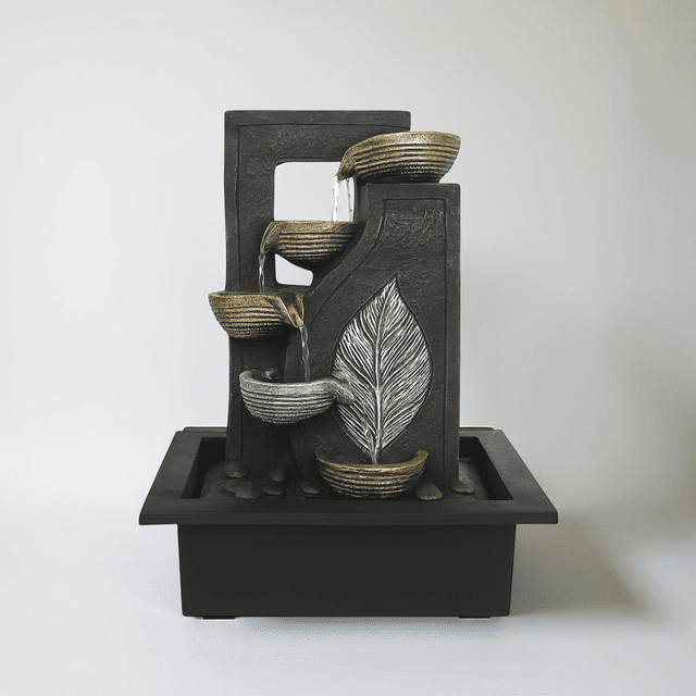 Leaf Cascade Fountain